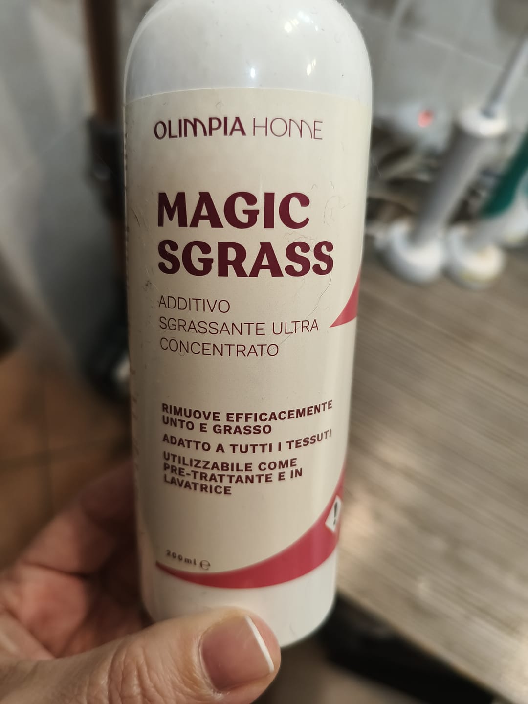 Customer photo review of Magic Sgrass - Additivo Sgrassante Ultraconcentrato Ml.200