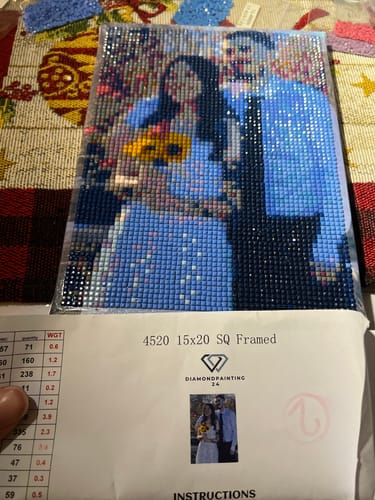 Customer photo review of Diamond Painting - Custom Photo