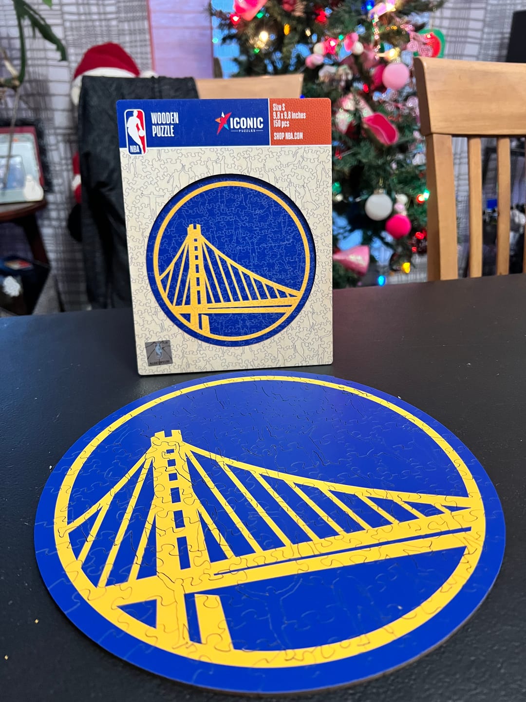 Customer photo review of Golden State Warriors™ - Wooden Puzzle