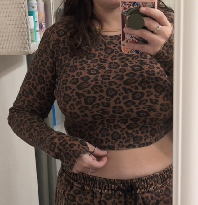 Customer photo review of Dead Set Long Sleeve - Leopard