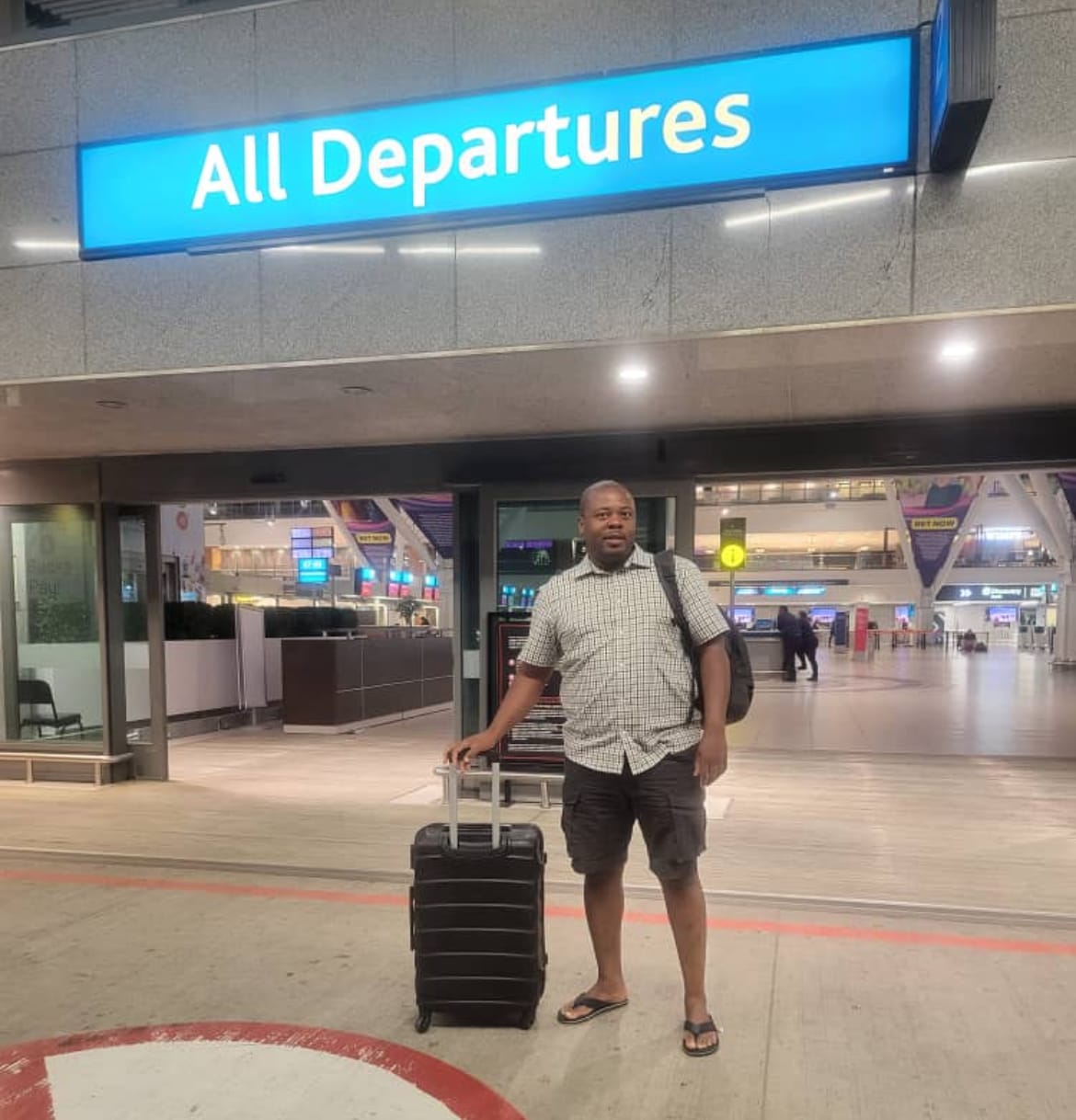 Customer photo review of Brexa Cargo Shorts Gunmetal