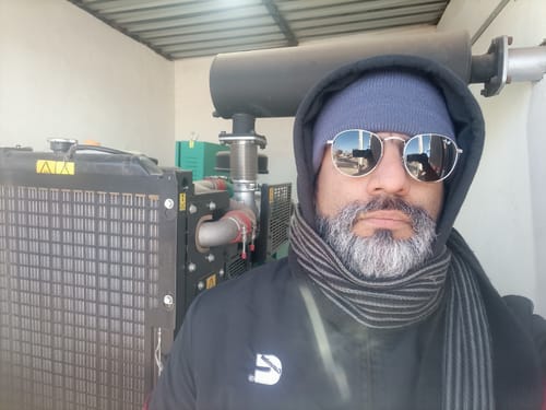 Customer photo review of Lentes De Sol Rb Round Classic Rb3447n Plateado Verde G15