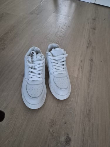 Customer photo review of ELEVATESHOES WHITE CLASSY