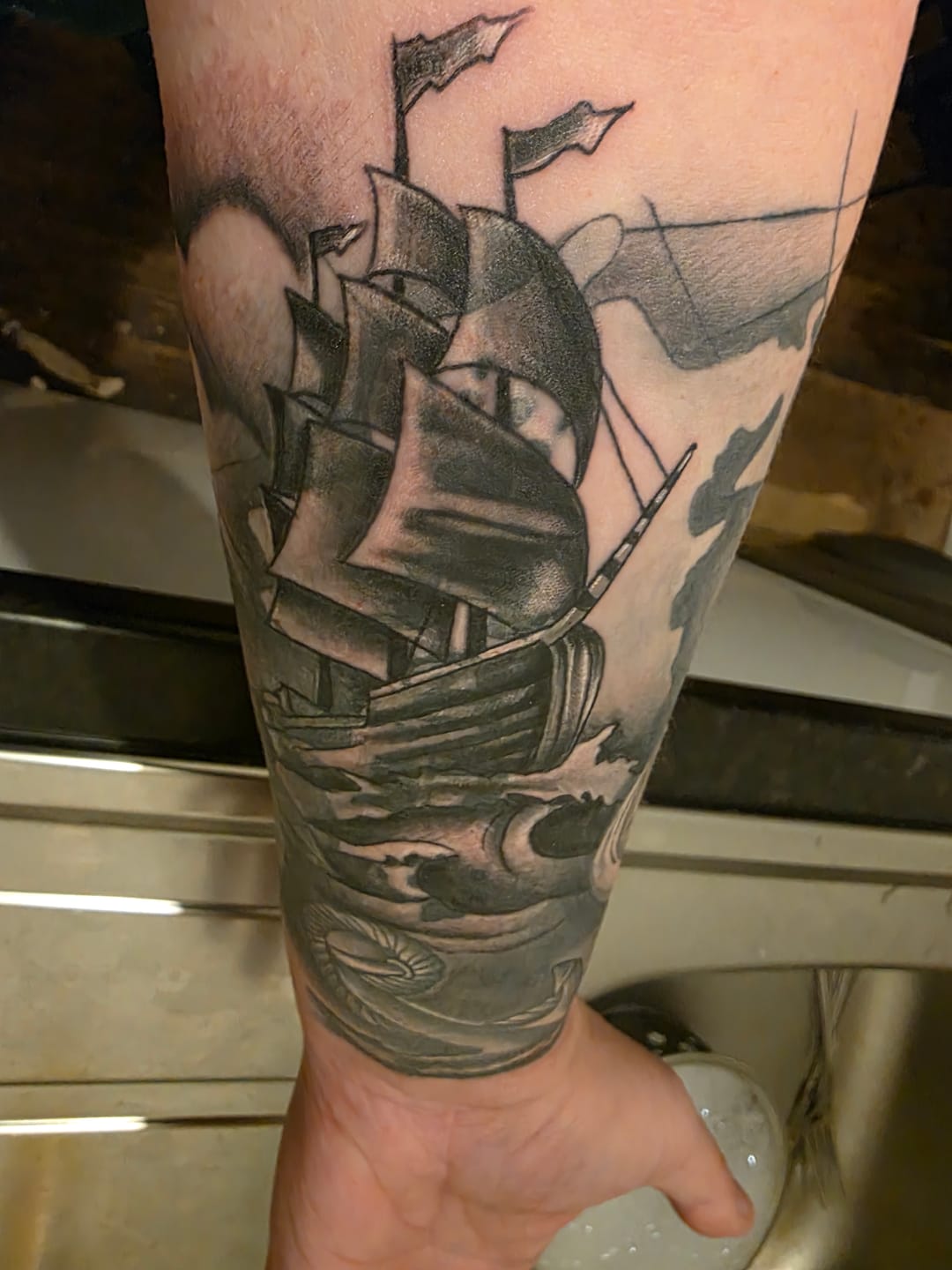 Customer photo review of TattooNumbx Numbing Cream 100g (Suitable for Sensitive Skin)