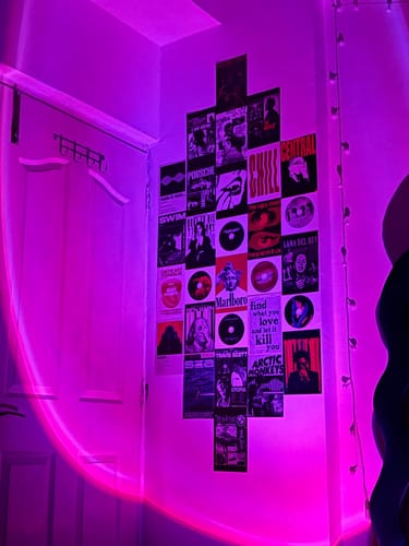 Customer photo review of MUSIC CD DECOR SET - SOFTCORE