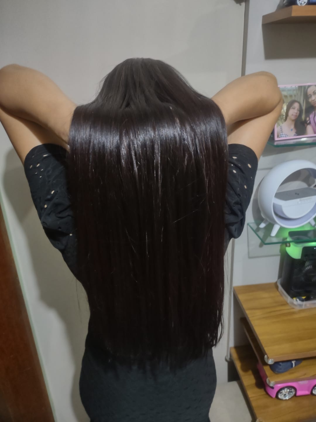 Customer photo review of Happy Hair 3 Potes Black Friday