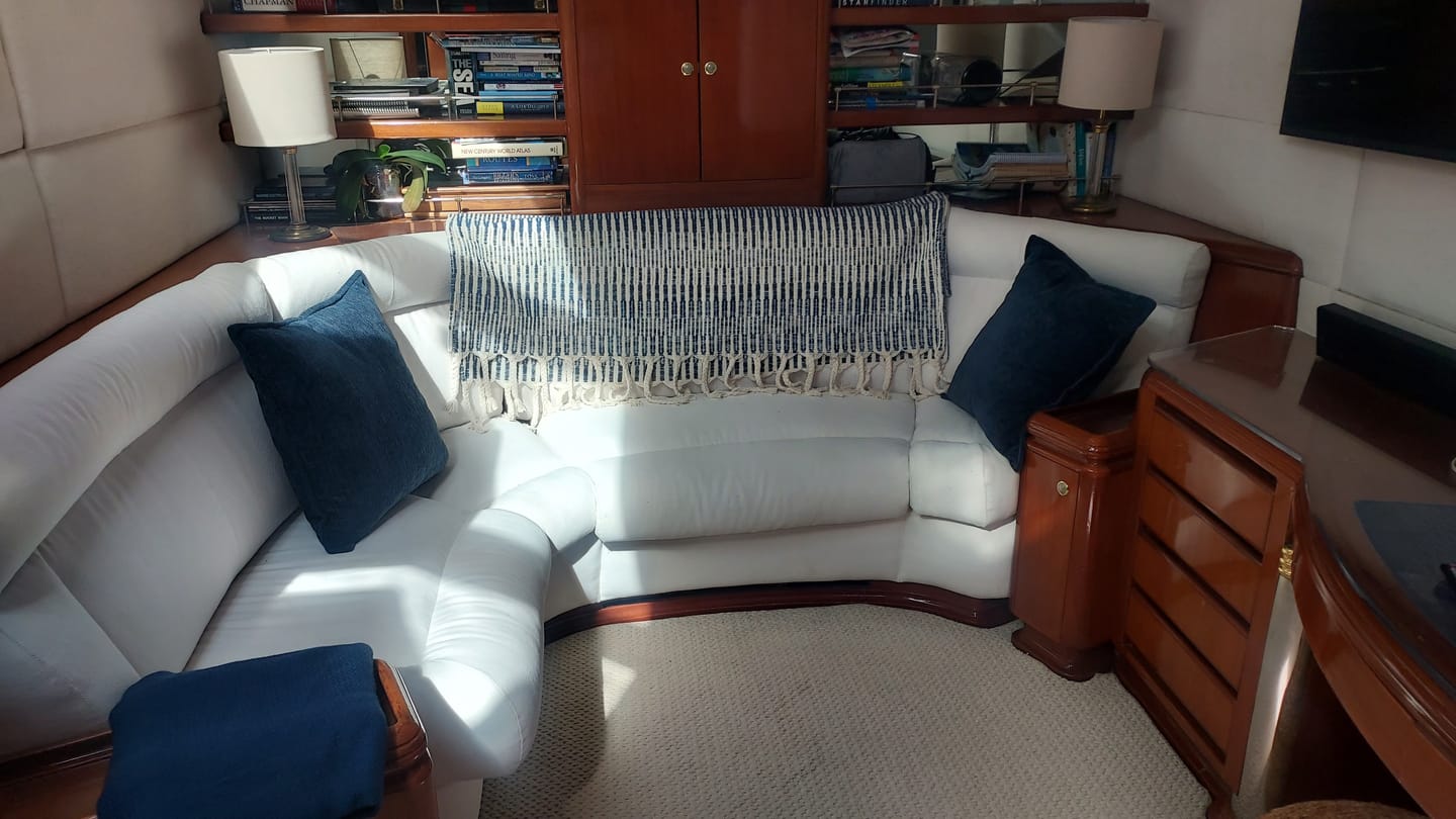Customer photo review of Cozumel Navy Throw