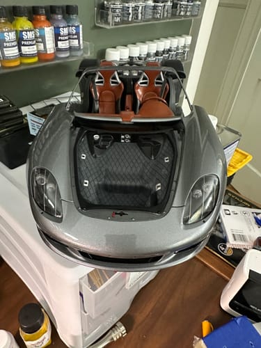 Customer photo review of PORSCHE Seal Gray Metallic L6B4 | OEMatch Automotive Basecoat