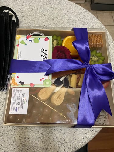 Customer photo review of Tioman Super Cheese Fruit Grazing Platter (Available in S, M & L size)