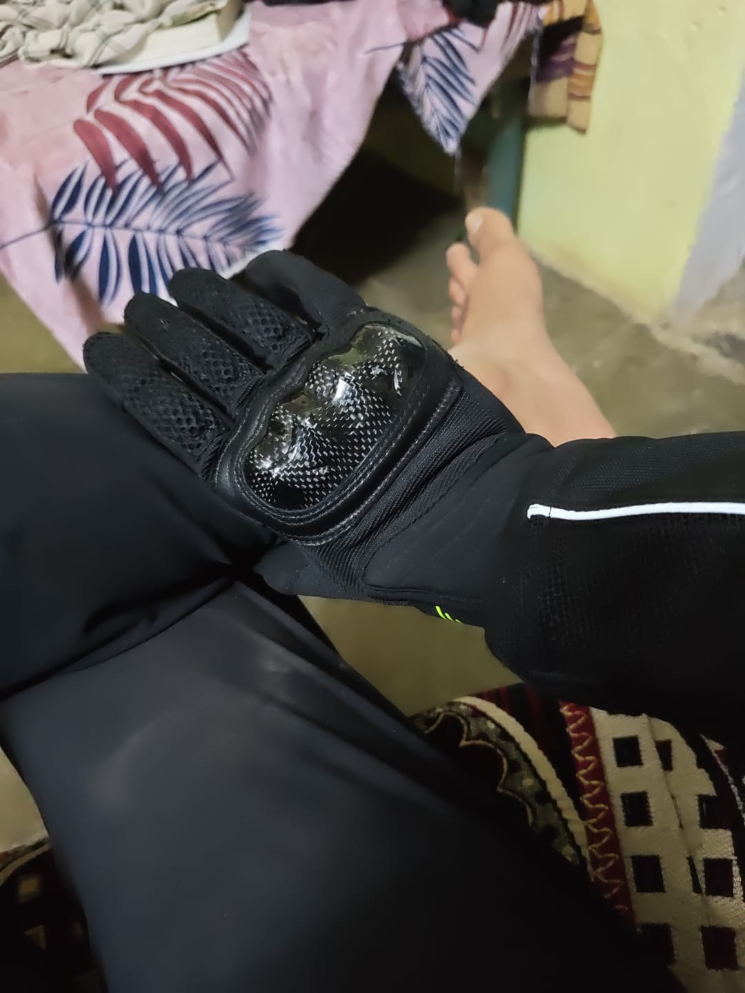Customer photo review of Lone Ranger Carbon-X Gloves