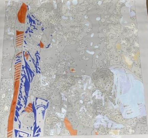 Customer photo review of Custom Landscape Paint By Numbers