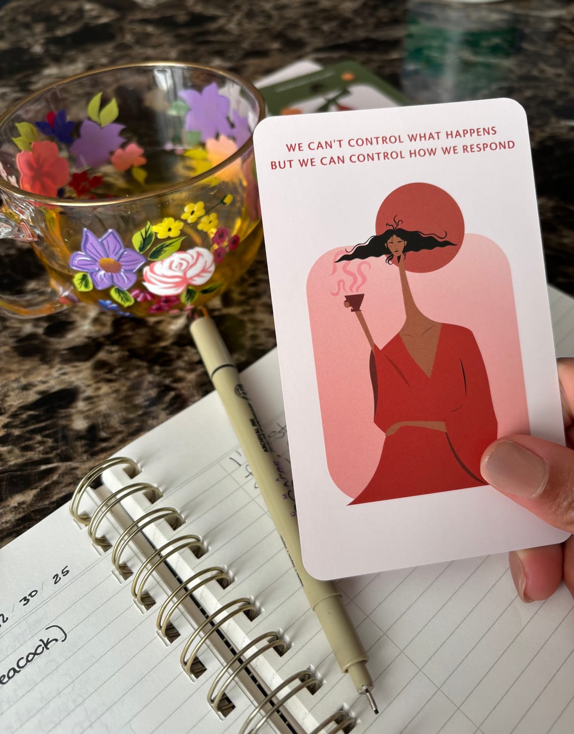 Customer photo review of Hindzsight Reminder Deck