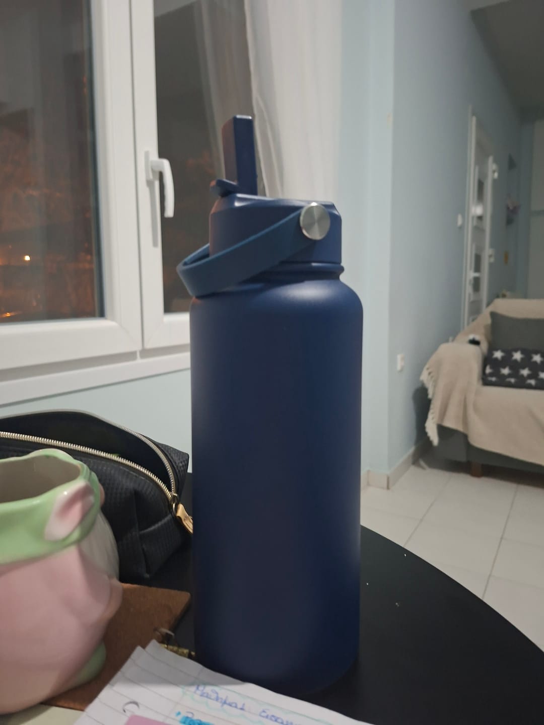 Customer photo review of DOZZE Water Bottle Straw Lid
