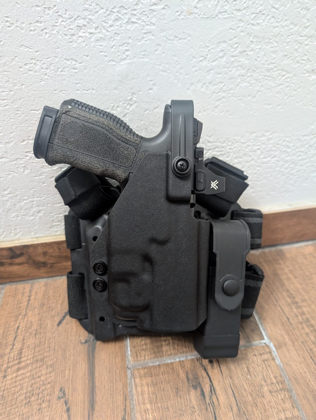 Customer photo review of Duty Holster - Light Bearing