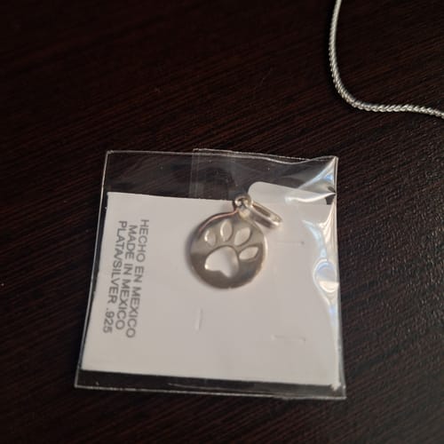 Customer photo review of Dije Huella Circulo Perro