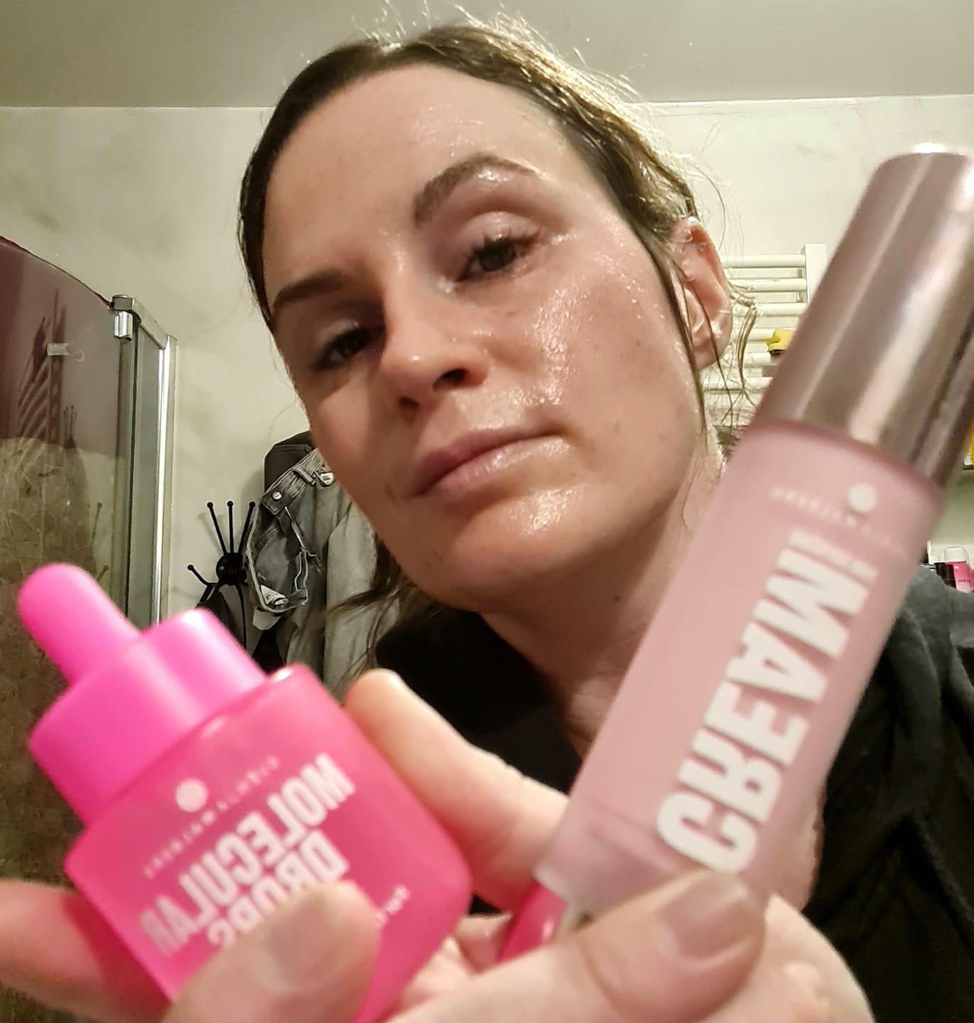 Customer photo review of Molecular Drops + Pink Suprême Cream