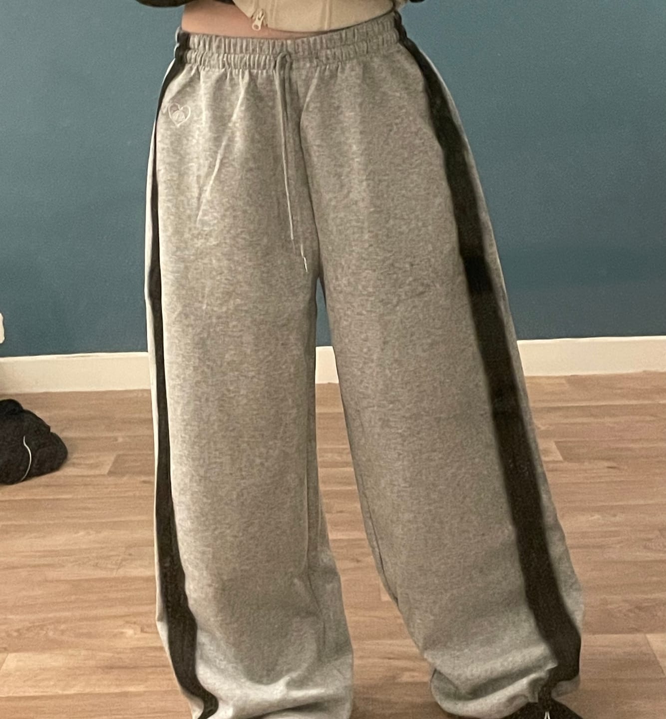 Customer photo review of Aelfric Eden Graffiti Heart Baggy Sweatpants