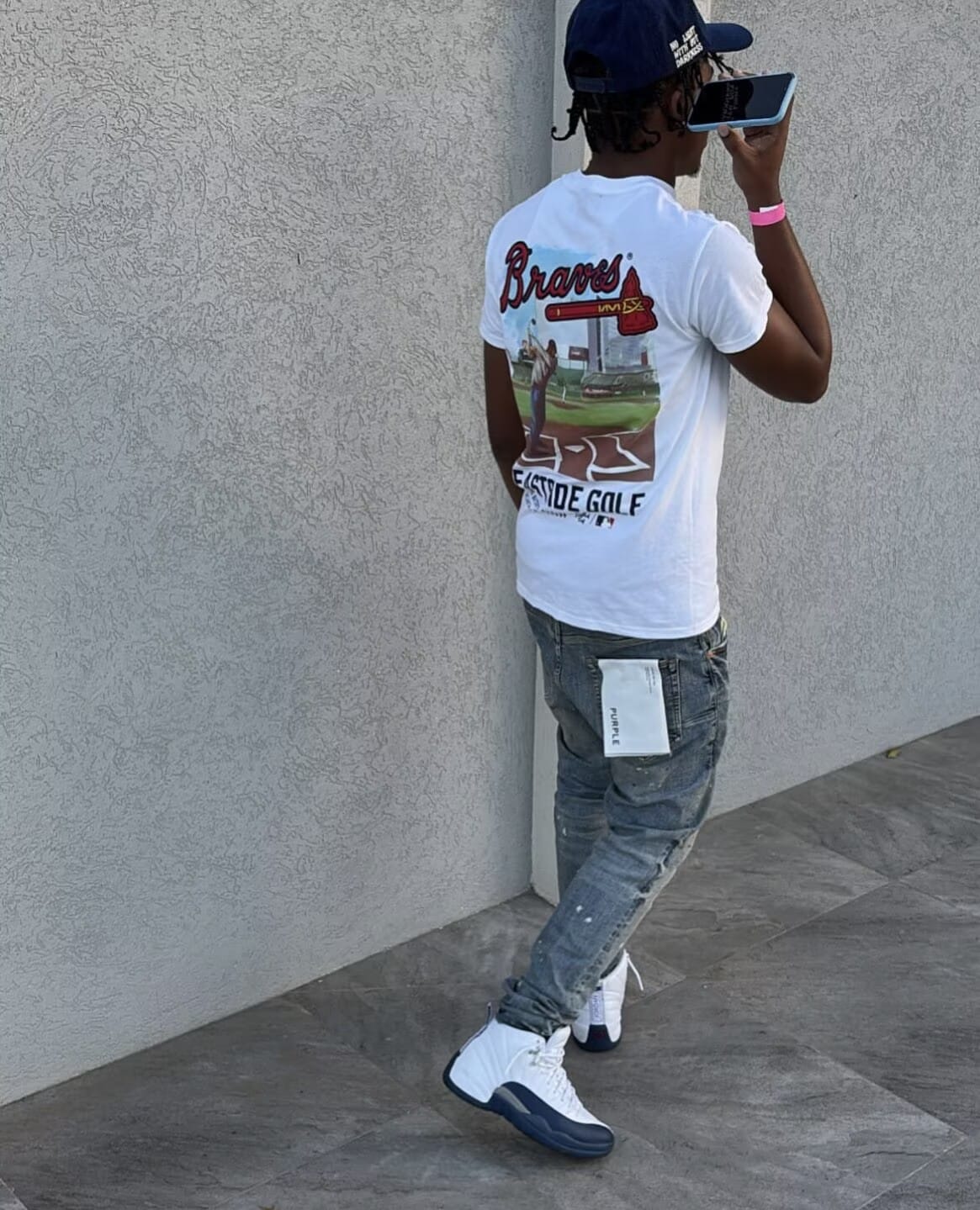 Customer photo review of PURPLE BRAND Jeans