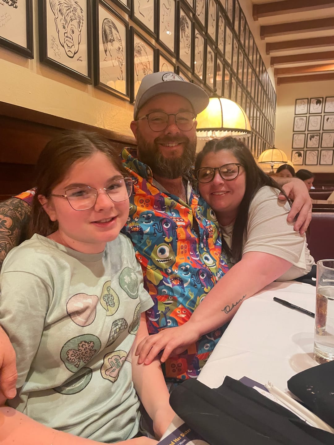 Customer photo review of Disney and Pixar Monsters, Inc. "The Scare Floor" – Performance Hoodie