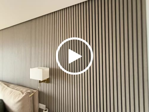 Customer video review of Panneau acoustique en bois | Chêne Forestier | Édition spéciale de première qualité