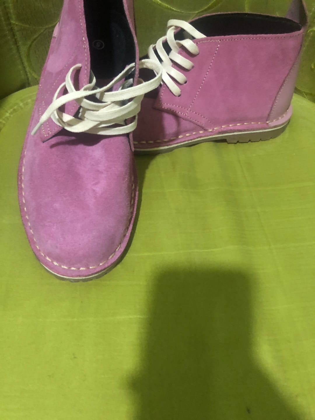 Customer photo review of Colourful Ladies Vellies - Pink
