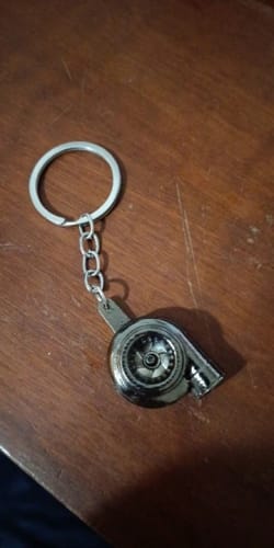 Customer photo review of Mini Turbo Keychains
