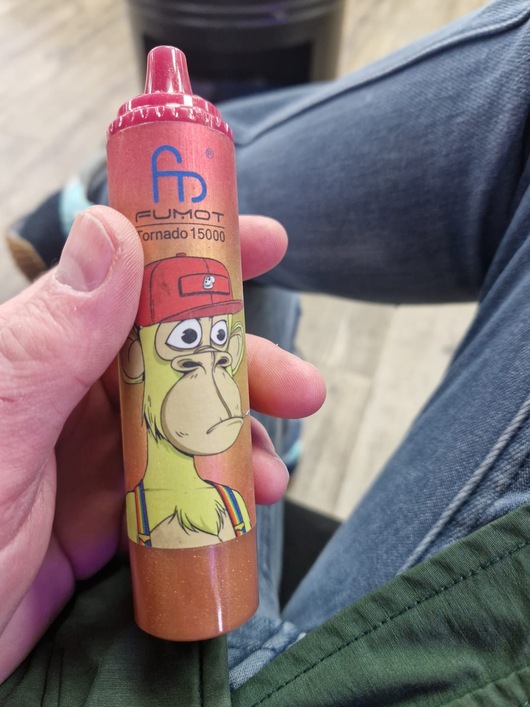 Customer photo review of RandM Tornado 15000 Disposable Vape