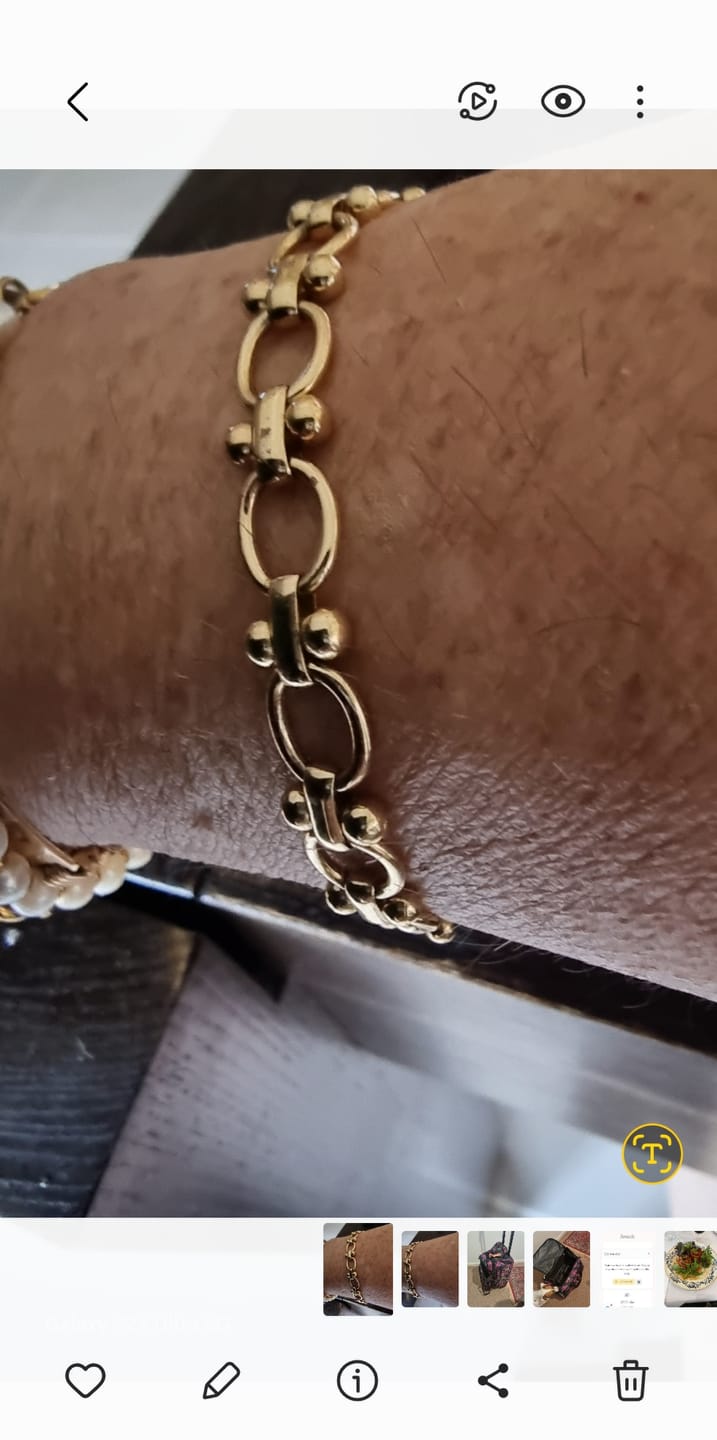 Customer photo review of Ashley Chain Bracelet