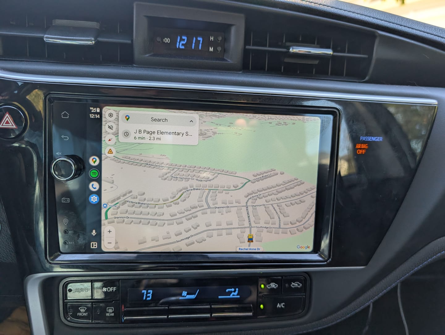 Customer photo review of Toyota Corolla 2017-2019 — Premium 9” CarPlay & Android Auto Head Unit