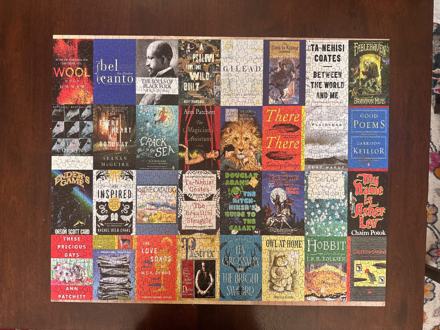 Customer photo review of Custom jigsaw puzzle