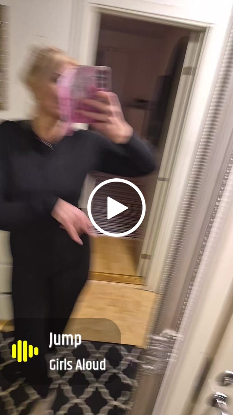 Customer video review of Gymfit Bella Fleece Jumpsuit
