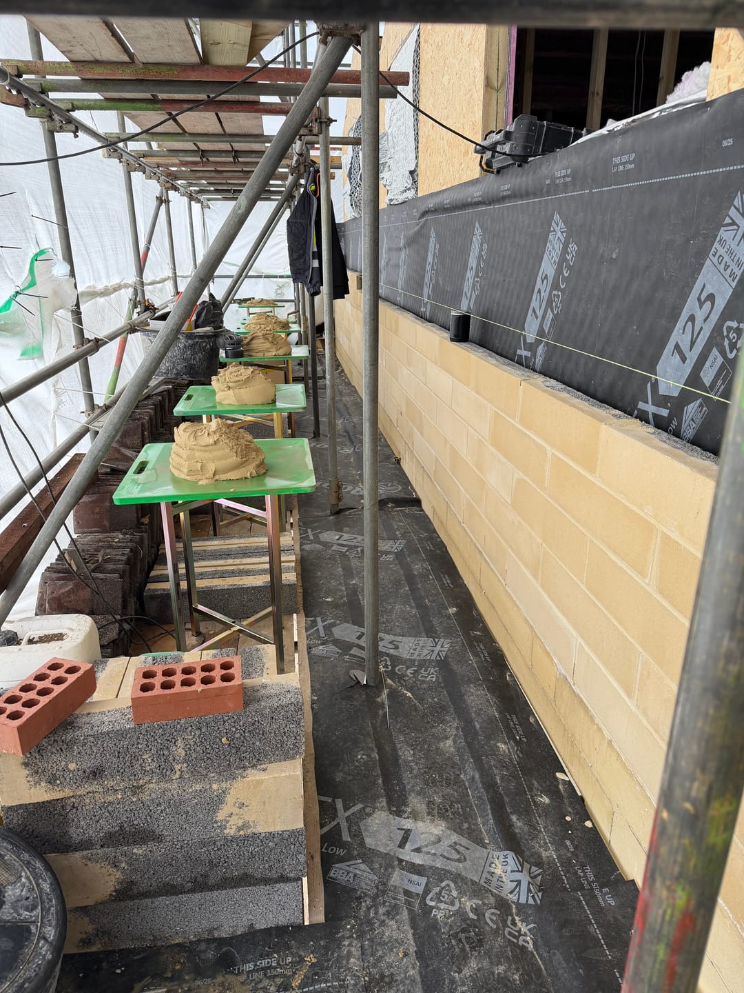 Customer photo review of Zinc Plated Mortar / Spot Board Stand - without feet