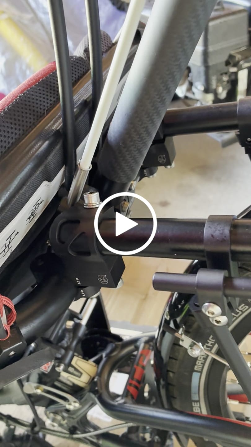 Customer video review of Easy Trike Rack (Reversible)