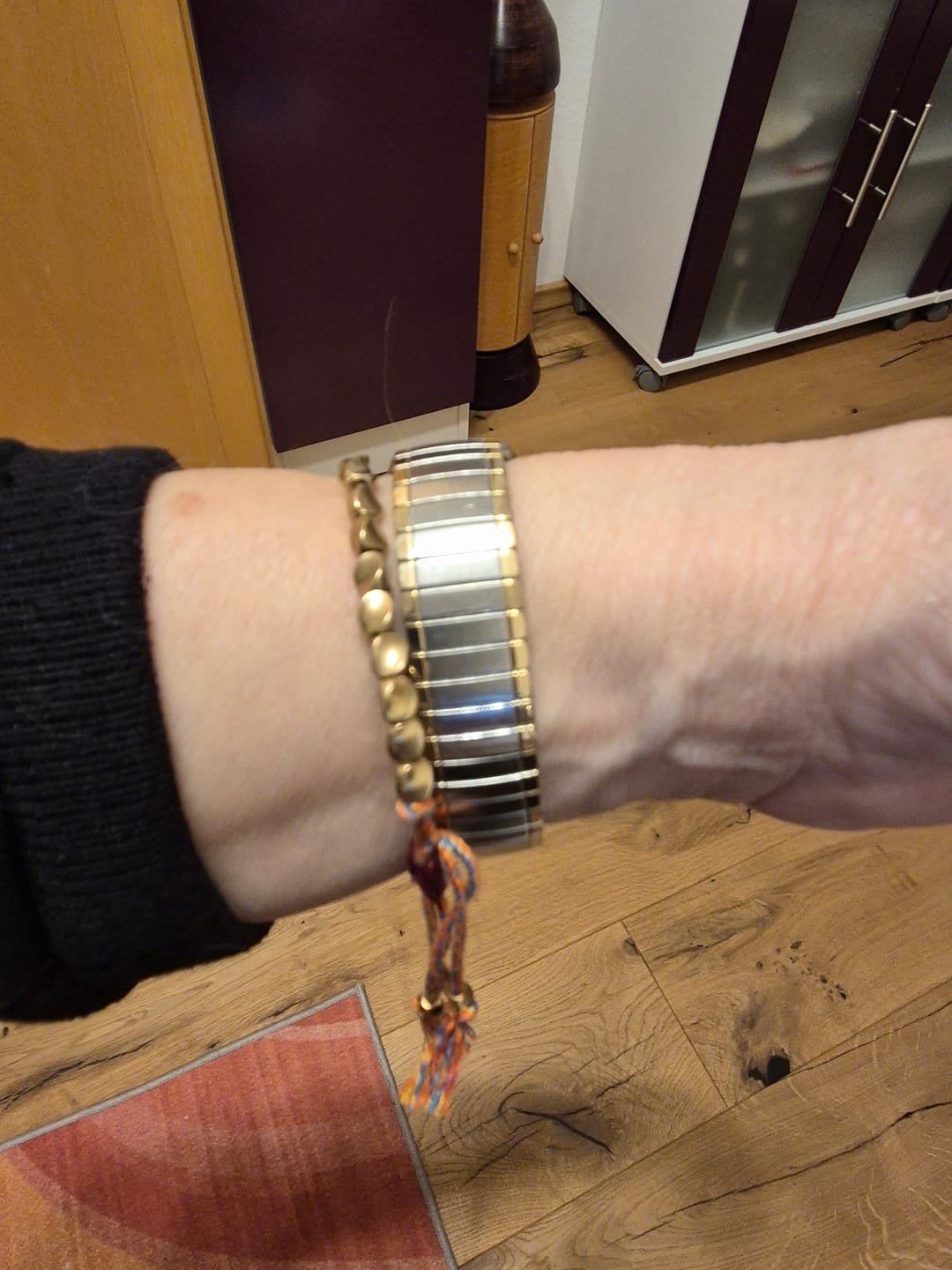 Customer photo review of Tibetisches Kupfer Glücksarmband
