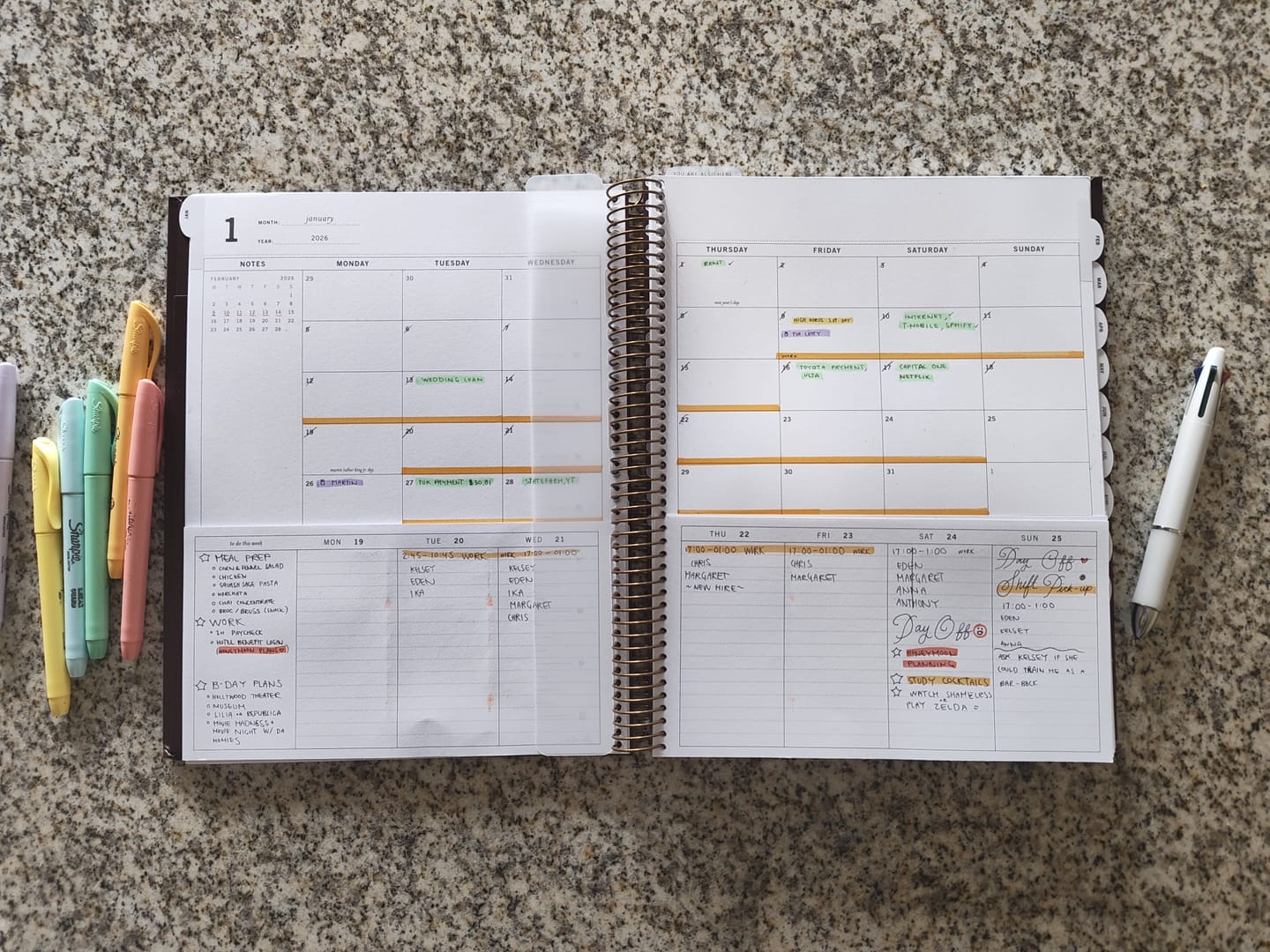 Customer photo review of 2026 | The Scout Planner | Mr. Darcy's Study (portrait)