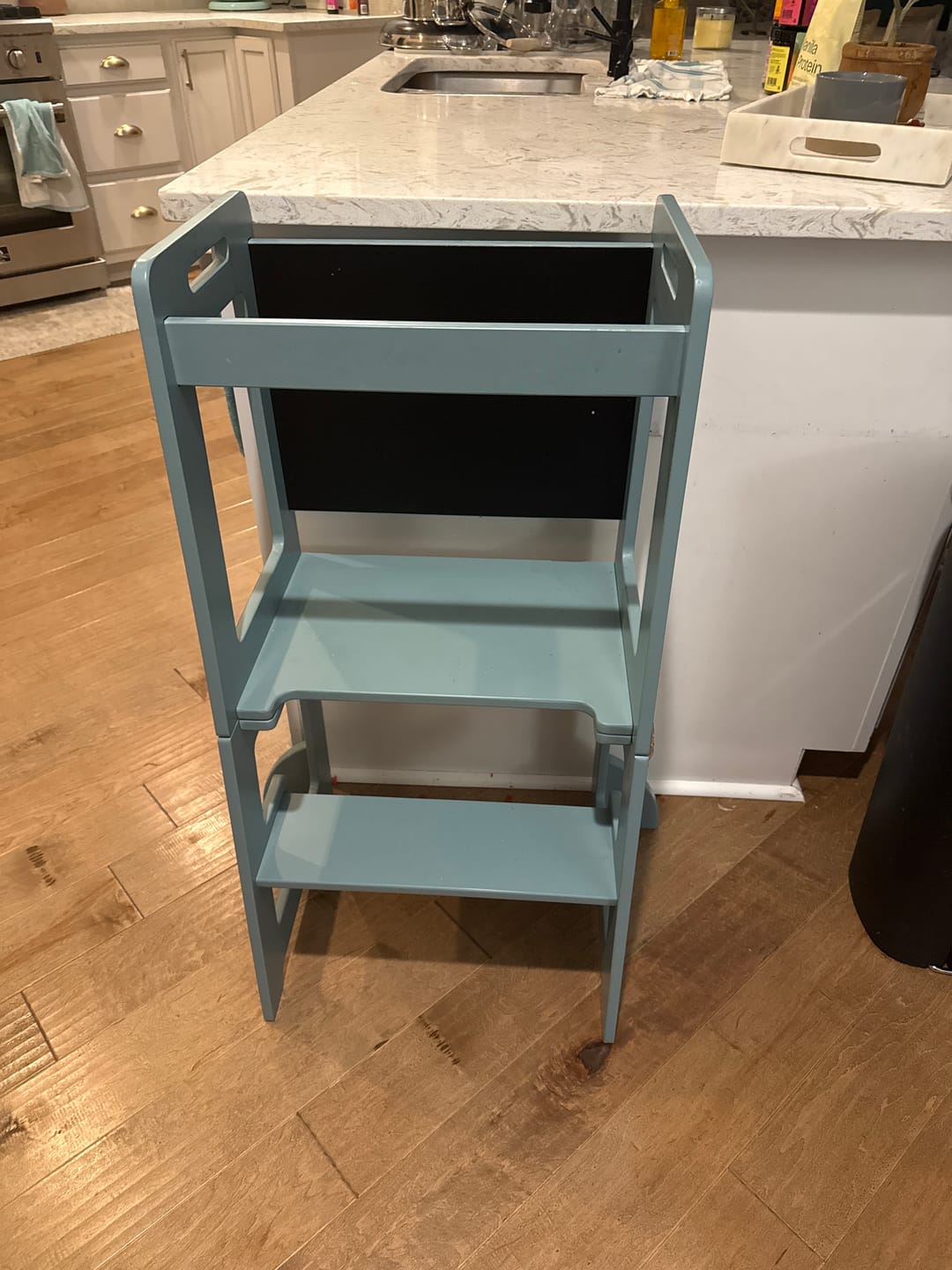 Customer photo review of Date | 4-in-1 Kitchen Tower & Desk