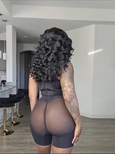 Customer photo review of Madison CoreLock™ Anti-Roll Low-Back Tummy Shaper & Butt Lifter