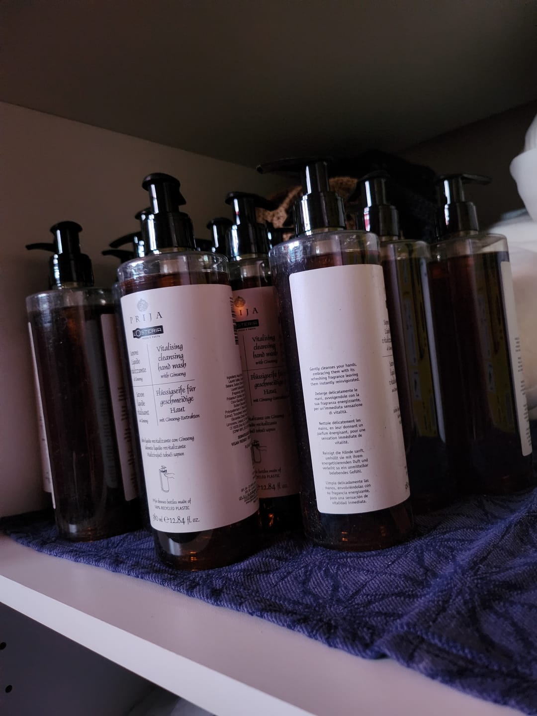 Customer photo review of Prija Flüssigseife mit Ginseng, 18er Set