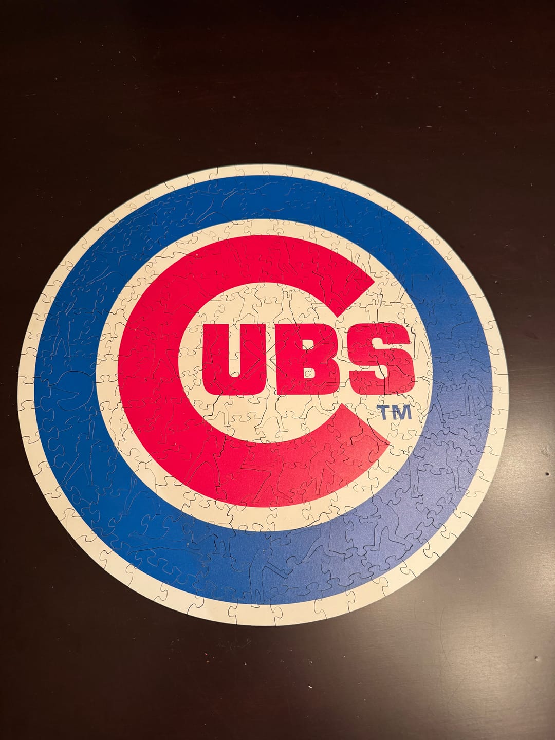 Customer photo review of Chicago Cubs™ - Wooden Puzzle