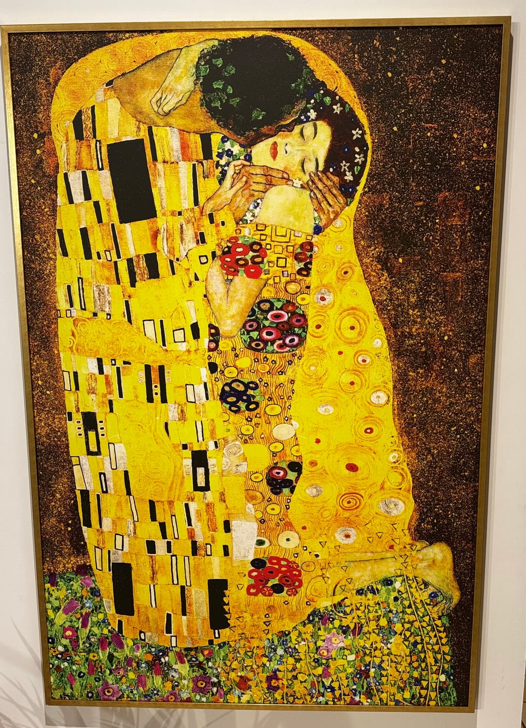 Customer photo review of Il Bacio di Klimt
