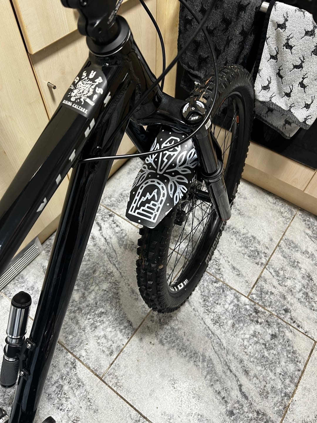 Customer photo review of Occult | Mudguard