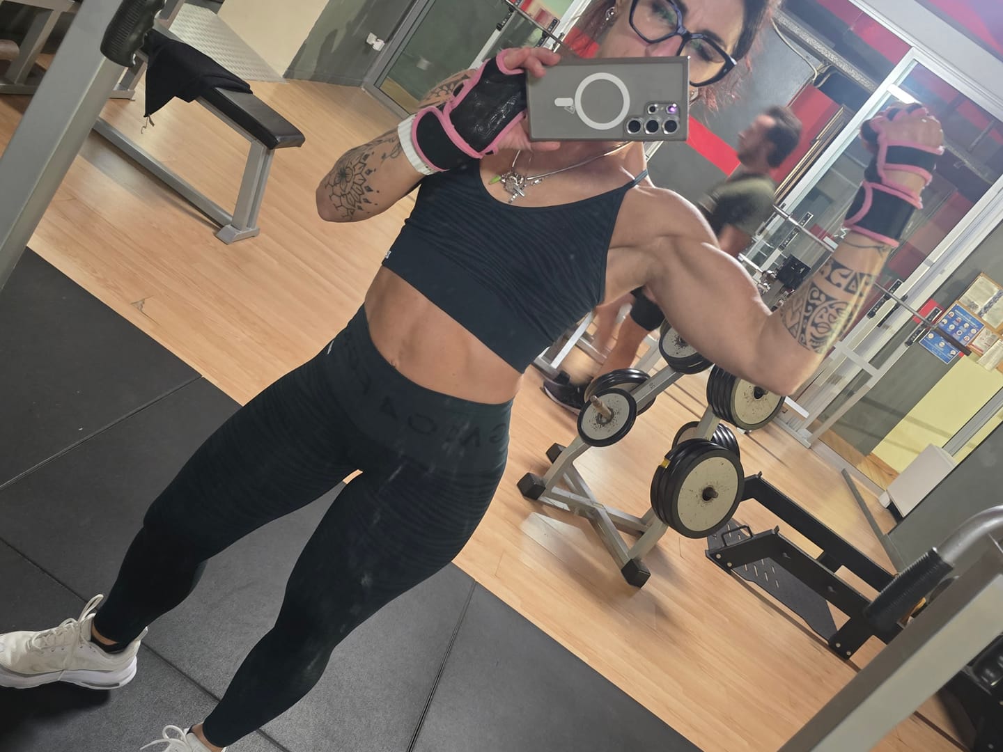 Customer photo review of Leggings Push Up Jungle Tigre 2.0 Verde Forrest