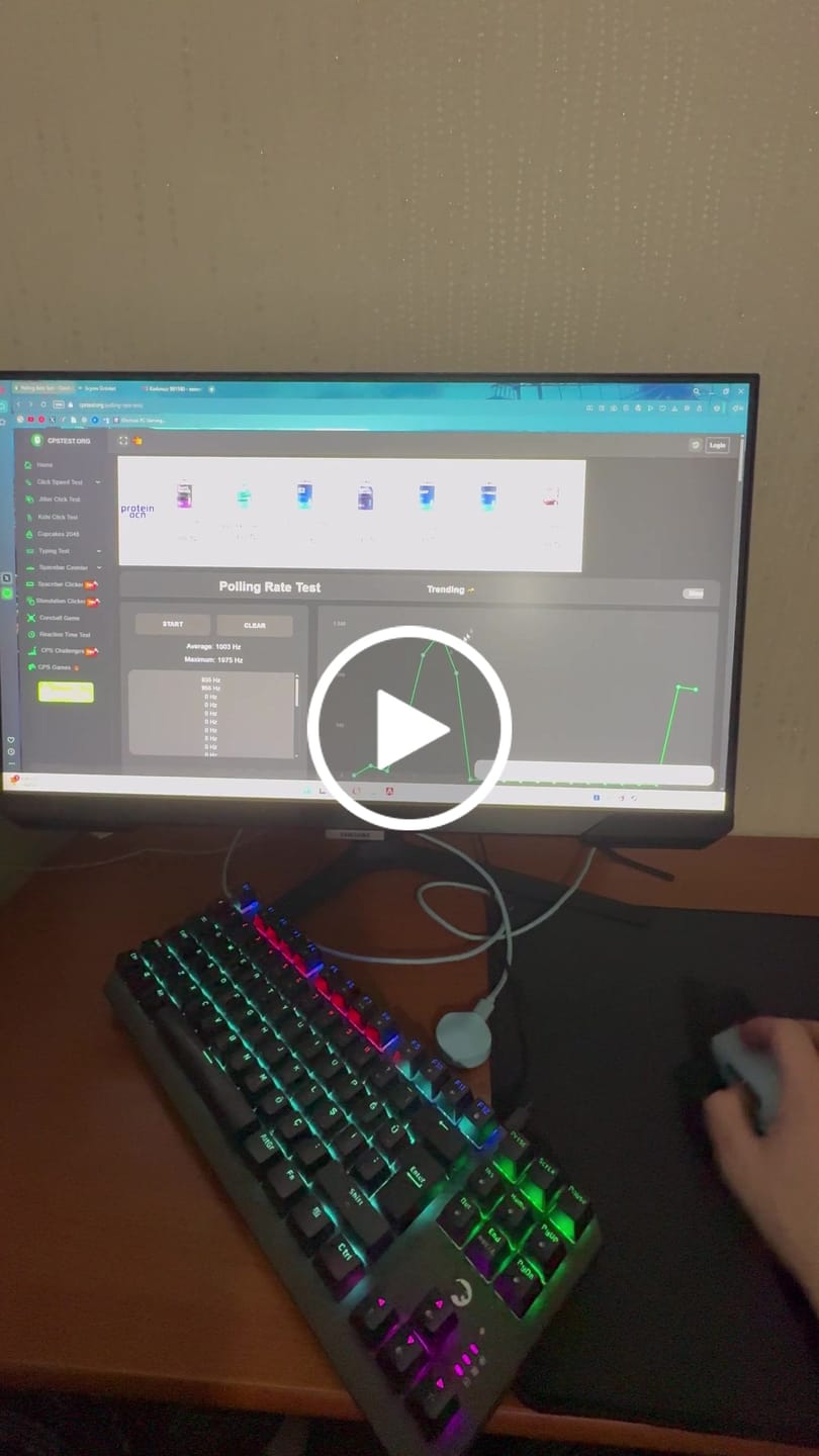 Customer video review of Scyrox V6 8K Wireless Mouse