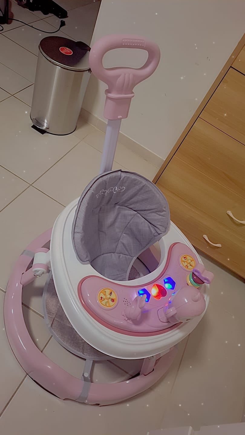 Customer photo review of Twinky Loopstoel Baby - Roze