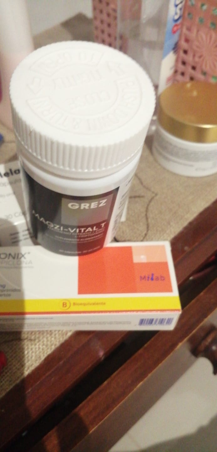 Customer photo review of MAGZI-VITAL T - Magnesio bisglicinato + Zinc + Aminoácido para el Sueño - 60 cápsulas