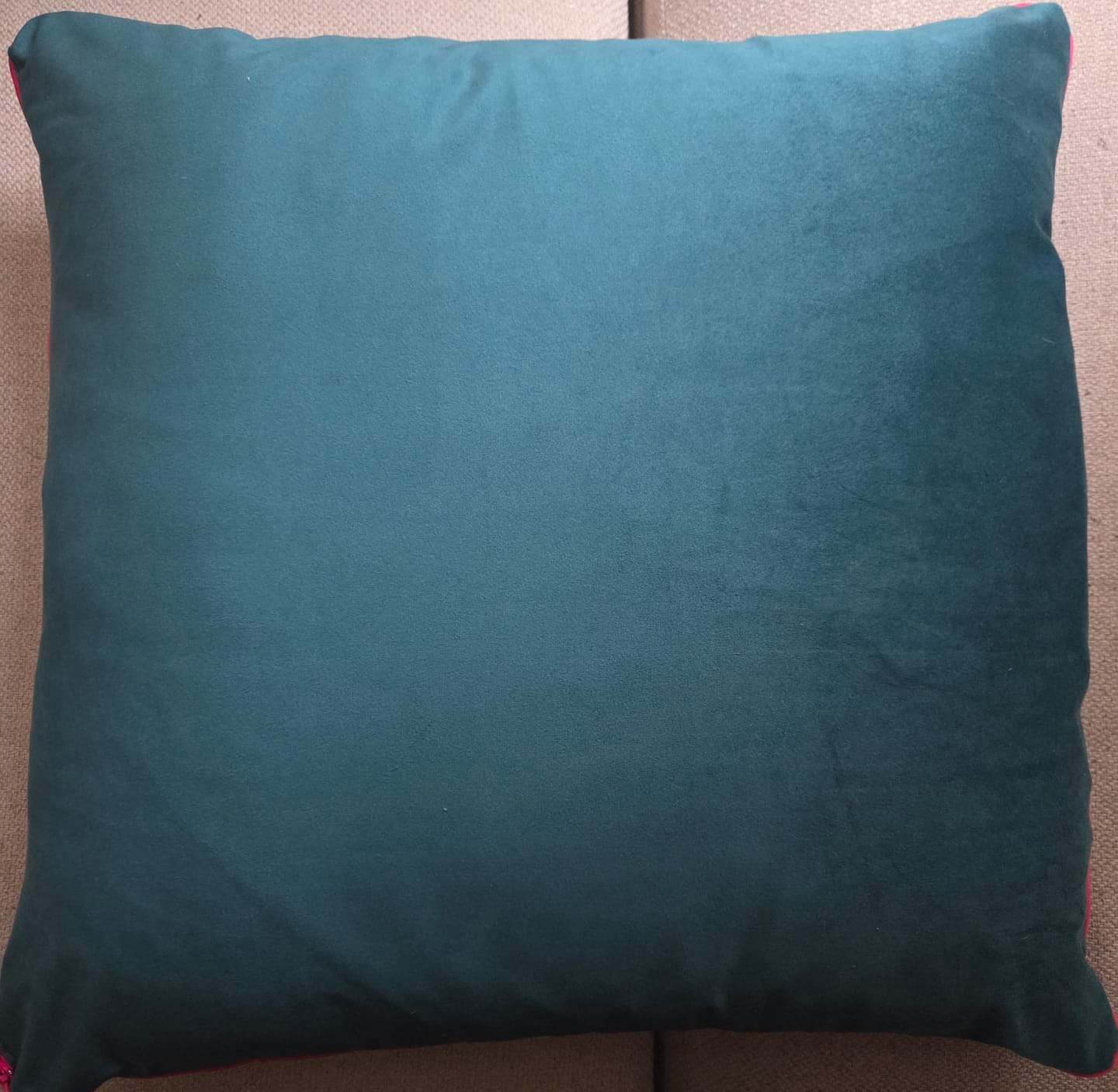 Customer photo review of Plain Upholstery Velvet Fabric