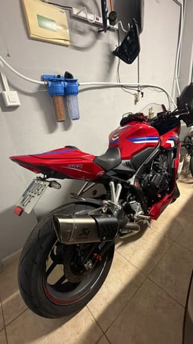 Customer photo review of Línea Completa Artesanal Honda CB650R/CBR650R (2019-2025) Acero Inoxidable