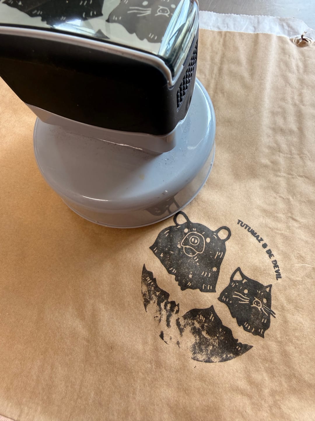 Customer photo review of Pre-Inked Stamps