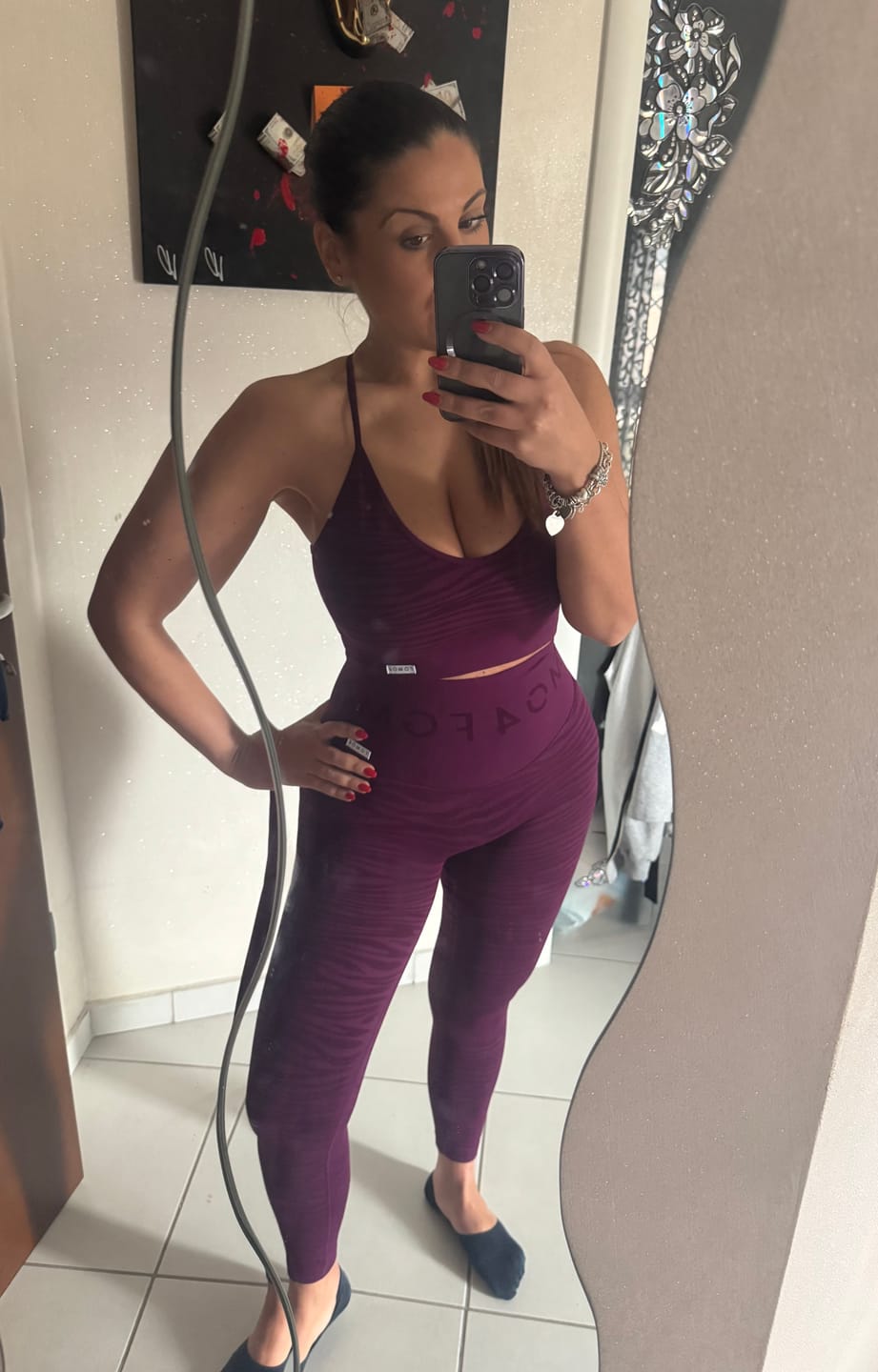 Customer photo review of Top Jungle Tigre 2.0 Dark Purple