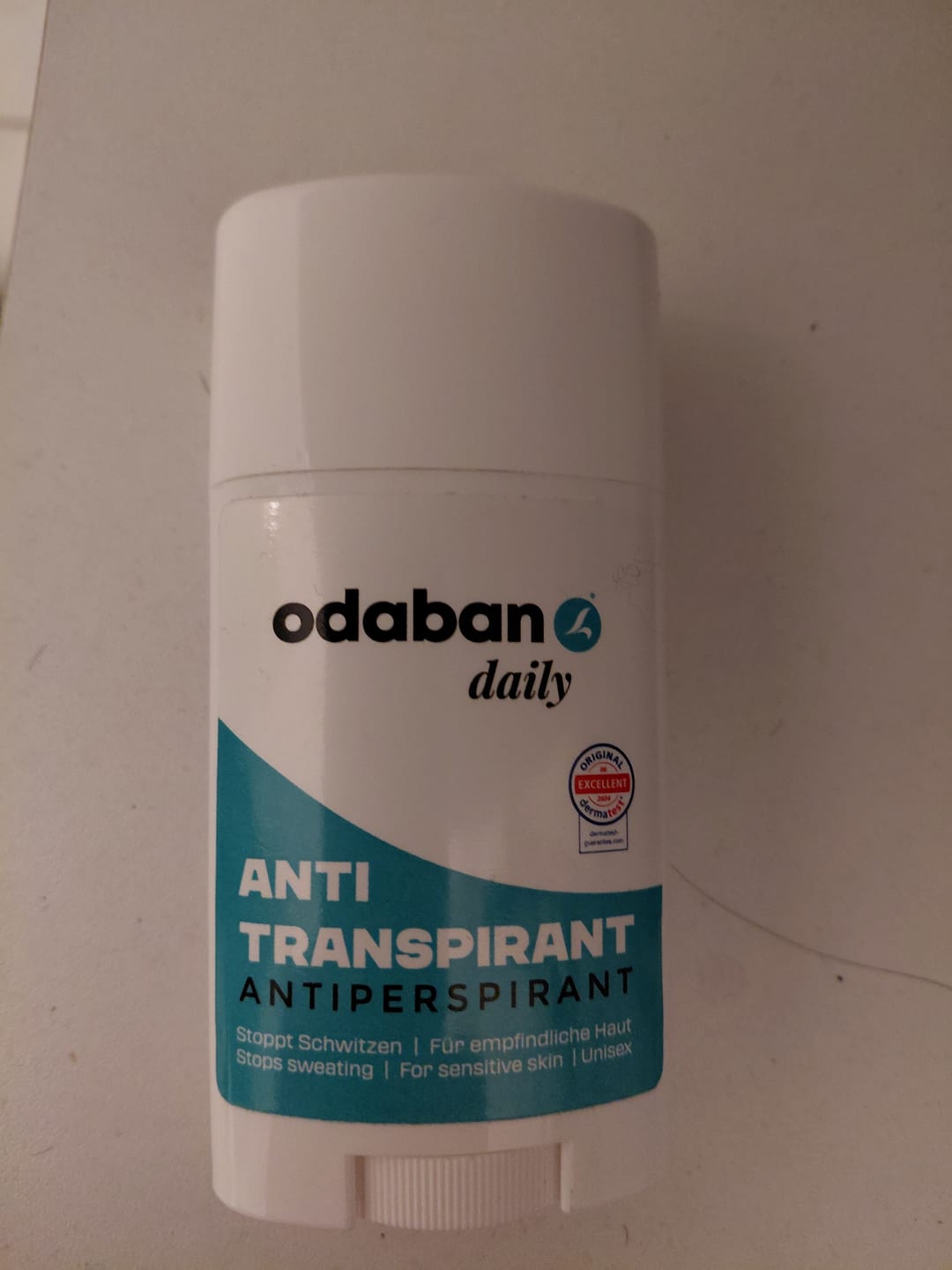 Customer photo review of odaban® Antitranspirant Set - Spray + Deo Stick